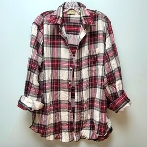 L.L. BEAN | Plaid Flannel Shirt, Sz. L